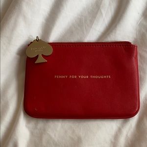 Kate Spade penny for your thoughts coin purse